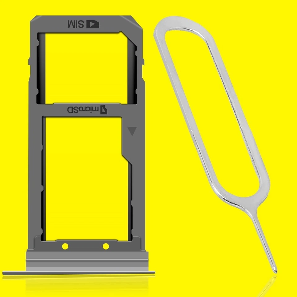 Bandeja e pino de cartão SIM e memória grau A+ para Samsung Galaxy S7 edge SM-G935A - Imagem 1 de 1