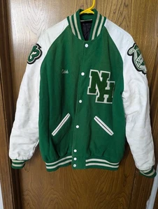 Balfour Leather Letterman Jacket Size XL 2013 New Haven High School, Mo. - Picture 1 of 6