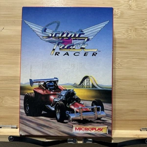 Stunt Track Racer Microplay Commodore C64 CIB THIS IS NICE! - Picture 1 of 18