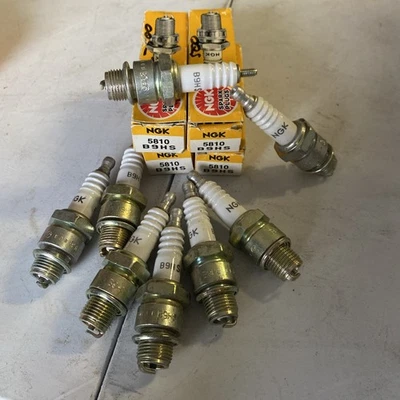 NGK Spark Plugs Cold Rolled Threads Fits Kawasaki H1 and others Part 5810 - Image 1 of 2