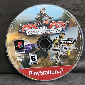 MX vs ATV Unleashed PlayStation 2 PS2 Video Game Disc Only Off Road Racing THQ E - Picture 1 of 1