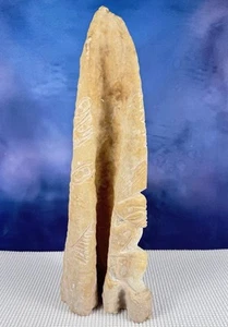 Seltene handgeschnitzte Tropfstein Quarz Statue spirituelle Heilung mexikanische Maya 18 Zoll - Bild 1 von 8