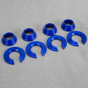 Blue Aluminum Rear Sub Frame Bushing Collars Set Fits For Nissan Maxima 300ZX - Picture 1 of 7