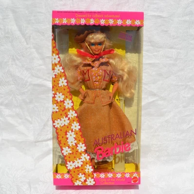 Australian Barbie Dolls of the World Australia DOTW Mattel 1992 Special Ed. 3626 - Image 1 of 3