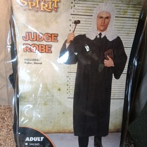 Disfraz de Juez Espíritu Halloween Adulto SM/MD Bata y Mazo - Imagen 1 de 5