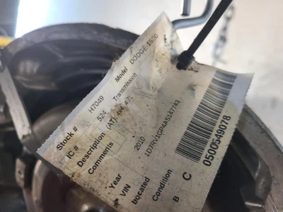 Used Automatic Transmission Assembly fits: 2010  Dodge 1500 pickup AT 4x4 4 - Image 1 of 4