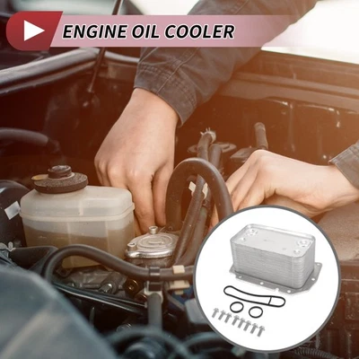 Engine Oil Cooler for International Harvester No.1842418C3 Trans Cooler 1 Pc - Image 1 of 4