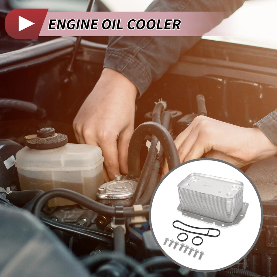 Engine Oil Cooler for International Harvester No.1842418C3 Trans Cooler 1 Pc - Image 1 of 4