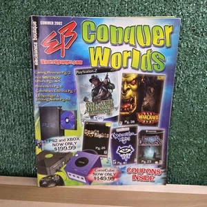 EB Games - EB@Play Electronics Boutique Catalog Summer 2002 Issue Conquer Worlds - Picture 1 of 7