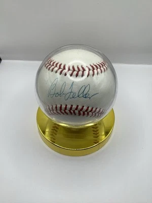 Bob Feller HOF Signed Autographed Baseball (see description) - Image 1 of 4