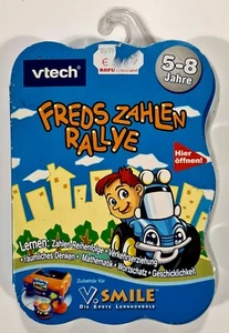 vtech V.SMILE Spiel FREDS ZAHLEN RALLYE dt. OVP Mathematik/Rechnen/Verkehr - Bild 1 von 2