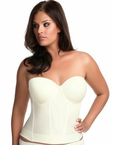 Bustier sin tirantes convertible suavizante Elomi EL1231 marfil 36FF NUEVO CON ETIQUETAS Foto 1 de 2