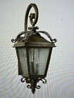 TWO Quorum Rochelle Exterior Lamps Etruscan Sienns Wall Mount 3 Light 30'' Tall 