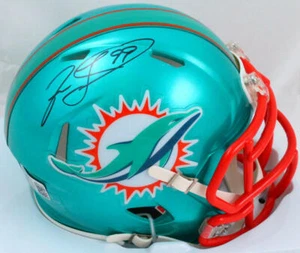 Jason Taylor Autographed Miami Dolphins Flash Speed Mini Helmet-Beckett W Holo - Picture 1 of 10