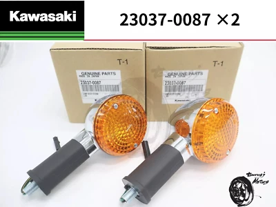 KAWASAKI Genuino VULCAN 900 Lámpara de Señal de Giro Trasera 23037-0087 OEM 2 paquetes Nuevo Foto 1 de 4