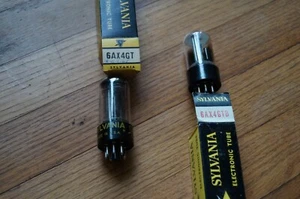 2 tubos vintage 6AX4 GT/GTB ¡Muy bonitos!! - Imagen 1 de 4