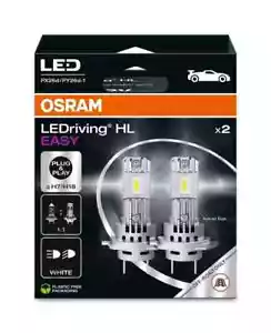 H7 / H18 OSRAM LEDriving HL EASY (2 bulbs) 64210DWESY-2HB LED Super Bright - Picture 1 of 7