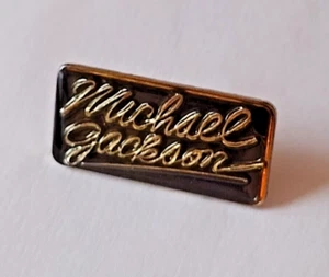 Michael Jackson Namesake Lapel Tack Pin - Picture 1 of 5