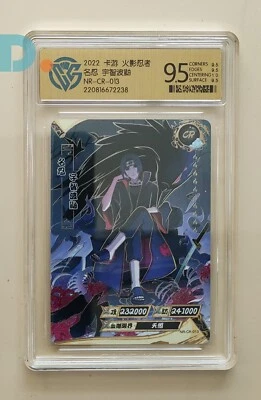 KaYou Naruto TCG CCG Trading Card Uchiha Itachi SSP NR-CR-013 CCG 9.5 Gem Mint - Image 1 of 2
