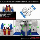 Shockwave Lab Upgrade Better 3D Diy Kit For Kingdom Core-Class Starscream #003