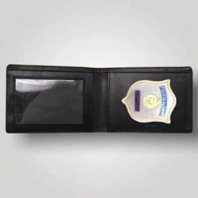 Portafoglio porta tesserino per Forze Dell'Ordine uomo donna nero - Immagine 1 di 4