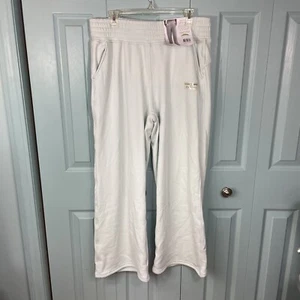 Earth Yoga Stretch Fleece Velour Lined Open Leg Sweatpants Women’s XXL NEW - Picture 1 of 7