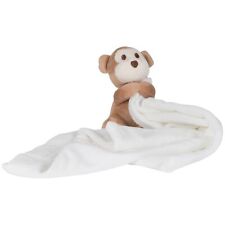 Mumbles Baby Boys/Girls Plush Monkey Comforter Blanket RW5321
