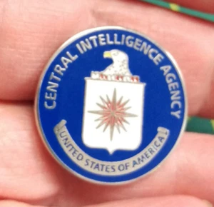 Central Intelligence Agency Pin CIA Ungebundene Staaten von Amerika USA 1 Zoll groß Pin - Bild 1 von 4