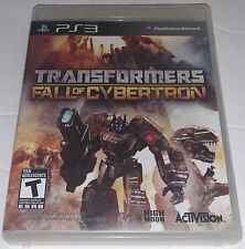 Transformers: Fall of Cybertron ( Complete CIB, Sony PlayStation 3 PS3, 2012 )