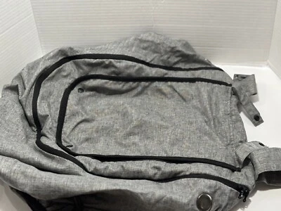 Cubierta marca toldo asiento bebé unisex negro gris patrón cálido nueva Foto 1 de 4