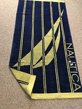 Nautica Authentic 100% Cotton Beach Towel 36x68 " New Vessels Sale!!!