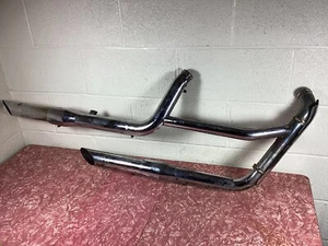 Harley Complete Exhaust Header Screamin Eagle Mufflers With Guards Used - Bild 1 von 18