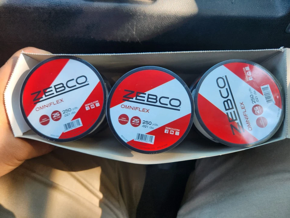 Zebco Omniflex Monofilament Fishing Line 25 LB 250 Yds 5pb