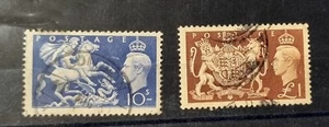 Vintage GB KGVI Stamps High value issues - Picture 1 of 1