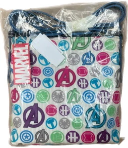 New Dooney & Bourke Disney Marvel Avengers Letter Carrier Crossbody Bag - F - Picture 1 of 5