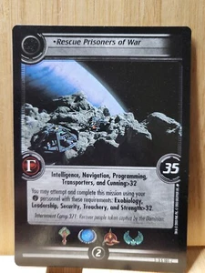 Star Trek TCG🏆2003 RESCUE PRISONERS OF WAR Trading Card 🏆FREE POST - Picture 1 of 1