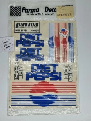 Vintage Parma International Decals DIET PEPSI #10695 - Image 1 of 4