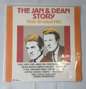 The Jan & Dean Story Greatest Hits 1980 Vinyl Record LP Canada Import 10 Songs - Picture 1 of 7