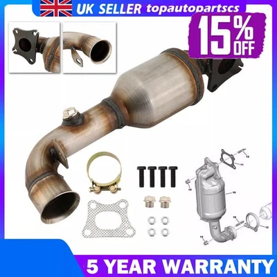 Catalytic Converter Fits PEUGEOT 108 208 301 308 II CITROEN C1 C3 C4 DS3 1.2 VTi - Image 1 of 4
