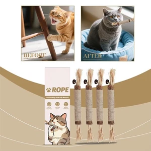 Silver Vine Cat Sticks 4PCS, Chew Toys for Kittens Teething, Dental Health  - Picture 1 of 13