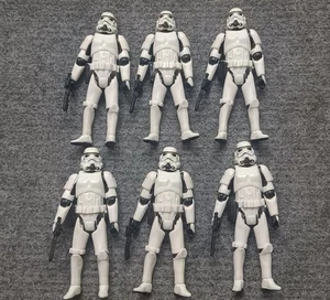 Menge 6 Star Wars Imperial OTC Stormtrooper Solider Actionfigur mit Waffe 3,75" - Bild 1 von 8