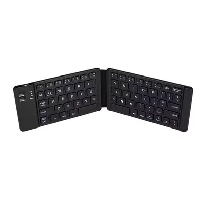 Tastiera Bluetooth Pieghevole Con Touchpad per IOS Android Windows Office Mini T - Immagine 1 di 4