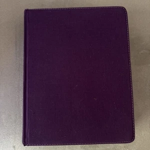 HCSB Illustrator's Notetaking Bible, Purple Linen by Holman Bible Publishers - Picture 1 of 7