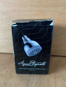 AQUA ELEGENTE 3 INCH PRESSURE SHOWER HEAD CHROME**NEW** - Picture 1 of 5