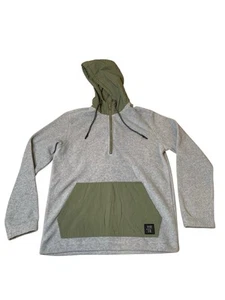 Nauset Surf Cape Cod Performance Apparel Fleece Hoodie Sweatshirt grau & grün S - Bild 1 von 7