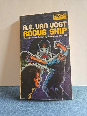 ROGUE SHIP by A.E. Van Vogt (1st Daw PB Printing 1980) Vintage Sci-Fi Novel - Image 1 of 4
