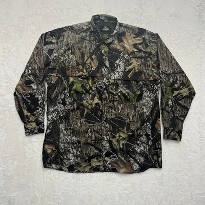 RedHead Shirt Mens Large Tall Camouflage Button Up Vented Mesh Lined Hunting - Image 1 of 4