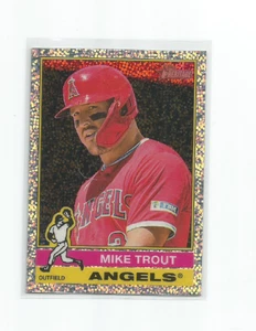 MIKE TROUT (Angels) 2025 TOPPS HERITAGE SILVER SPARKLE PARALLEL CARD #119 - Picture 1 of 1