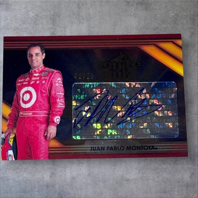 Juan Pablo Montoya PACK PULLED 2013 PRESS PASS IGNITE AUTOS signed card #02/20 - Image 1 of 2