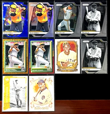 WILLIE STARGELL 2025 Panini Prizm AZUL HIELO AGRIETADO - Pittsburgh Pirates Lote 10 Foto 1 de 4